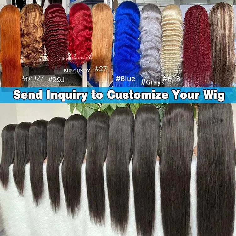 Deep Wave Lace Front Wigs Human Hair for Black Women Raw Indian Hair Human Wig Vendor Transparent hd Lace Wigs