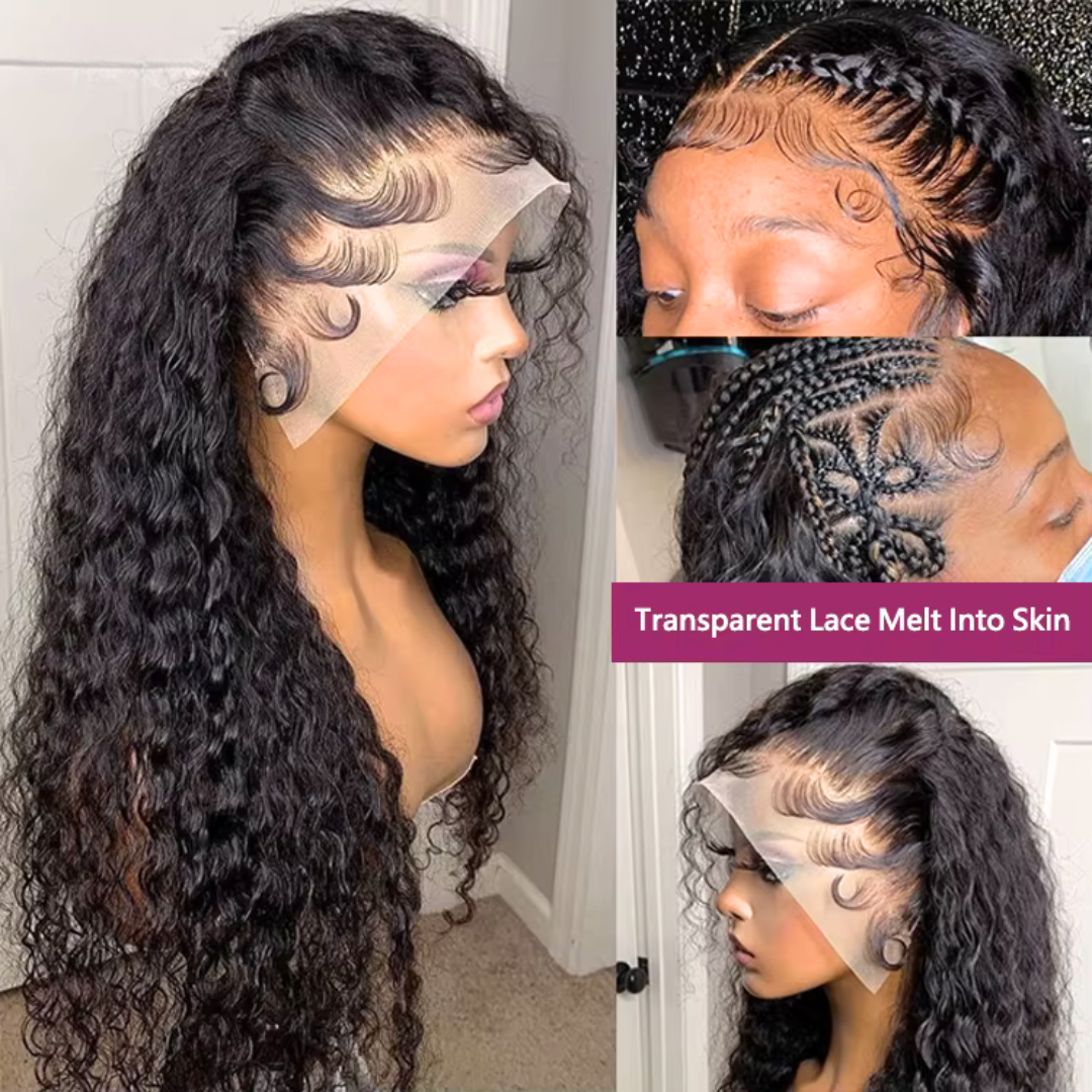 13x4 Frontal Wig Lace Frontal Wig Vietnamese 12A Grade Natural Color Virgin Hair Wig 180% Density Straight/Body Wave