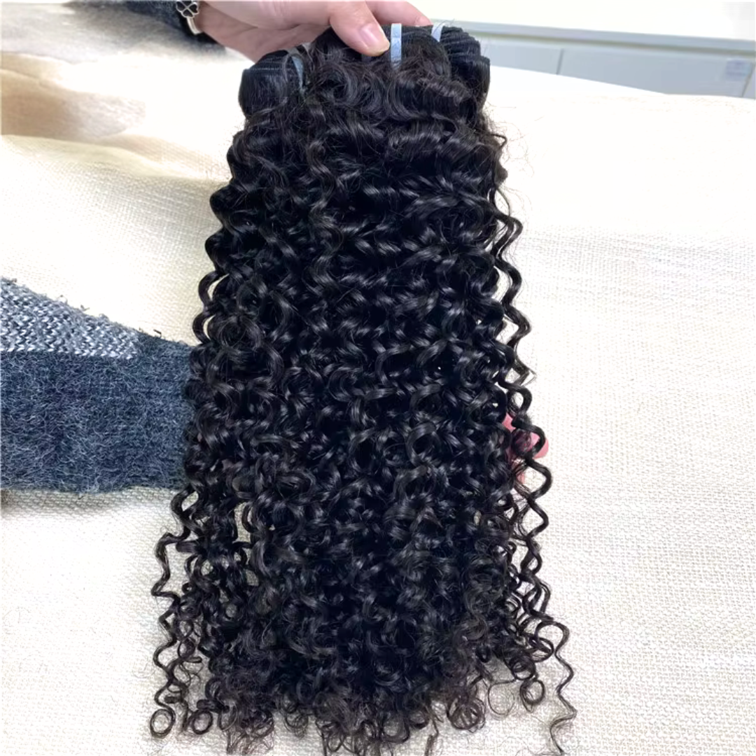 Full End Human Hair Weave Loose Deep Wave Burmese Top Indian Unprocessed Virgin Raw Hair Bundles with Curl Style Extensions