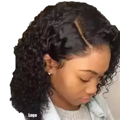 Wholesale Best-selling Medium-split Small Curly Wigs, Fluffy and Natural, Are Popular in Africa, Europe and America in Stock