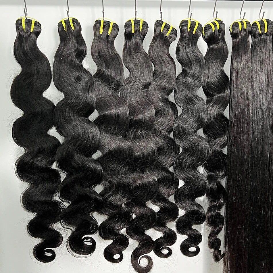 Wholesale 100% Human Raw Cambodian Hair, 10A 12A Virgin Cuticle Aligned Vietnamese 1 pcs $12 for wholesale