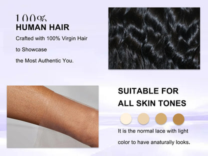 30Inch 13x6 Body Wave Wigs Human Hair 250 Density Transparent HD Lace Frontal 13x5 100% Human Hair Lace Front Wig For Women