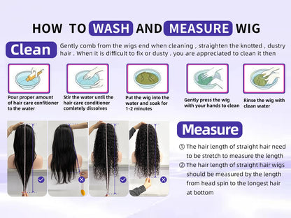 30Inch 13x6 Body Wave Wigs Human Hair 250 Density Transparent HD Lace Frontal 13x5 100% Human Hair Lace Front Wig For Women