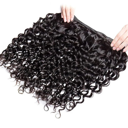 Burmese Curly Bundles Human Hair 30 34 Inch Deep Wave Raw Hair Bundles 100% Unprocessed Double Weft Hair Extensions Weave