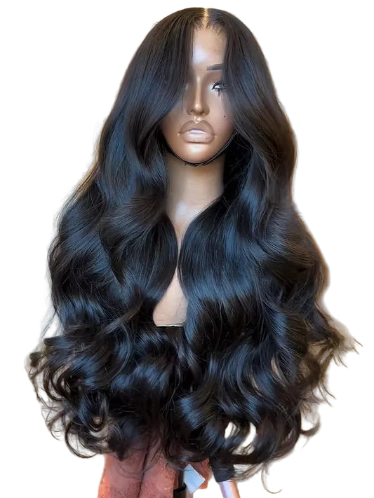 30Inch 13x6 Body Wave Wigs Human Hair 250 Density Transparent HD Lace Frontal 13x5 100% Human Hair Lace Front Wig For Women