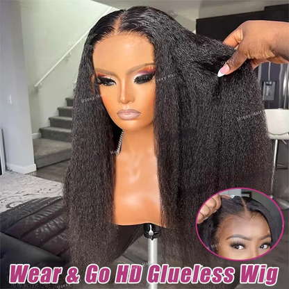 13x4 Frontal Wig Lace Frontal Wig Vietnamese 12A Grade Natural Color Virgin Hair Wig 180% Density Straight/Body Wave