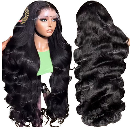40 length 13x6 Glueless Full Hd Lace Frontal Wig Vietnamese Long Bone Straight Raw Indian Hair Wig Human Hair Lace Front Wig Vendor