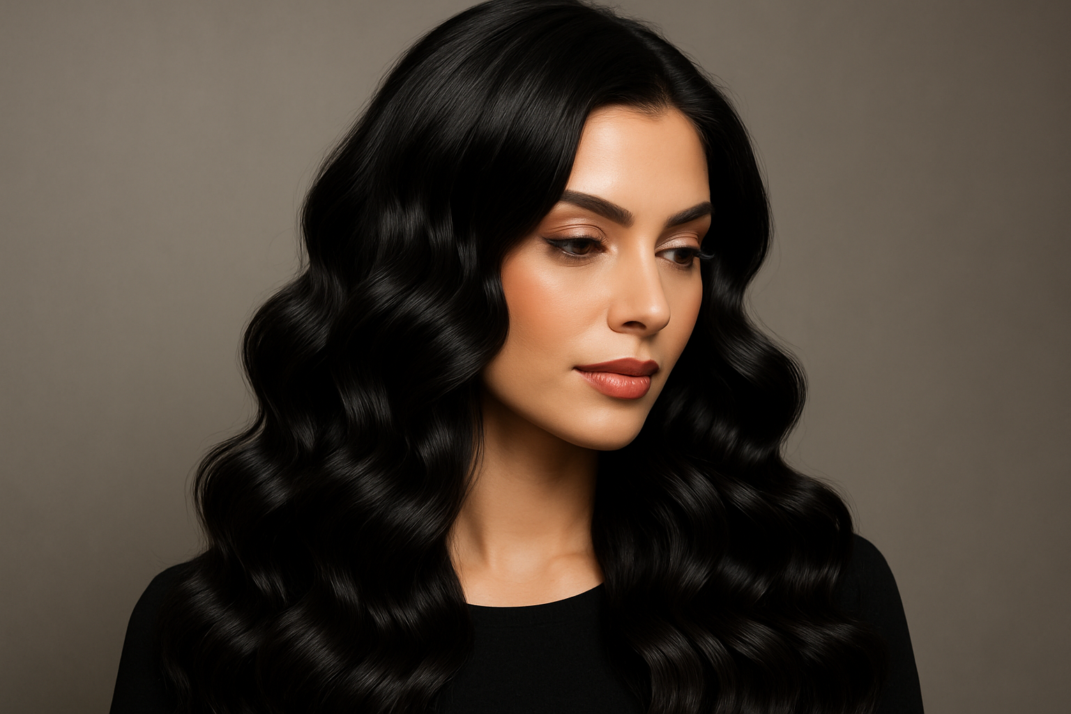 the hair color has to be black